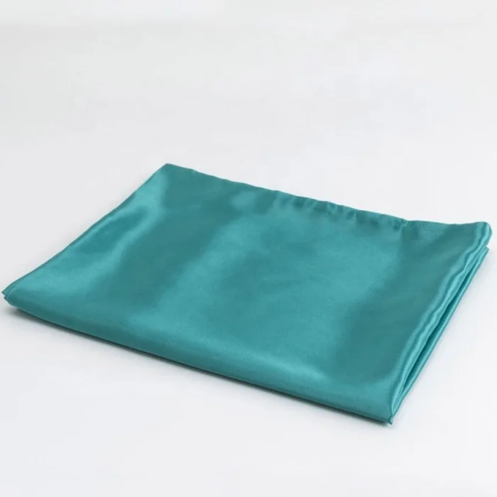 Satin Pillow Cover  Luxury Breathable Cooling Mulberry Silk Satin Pillow Cover Pillow Cases (1600345970700)