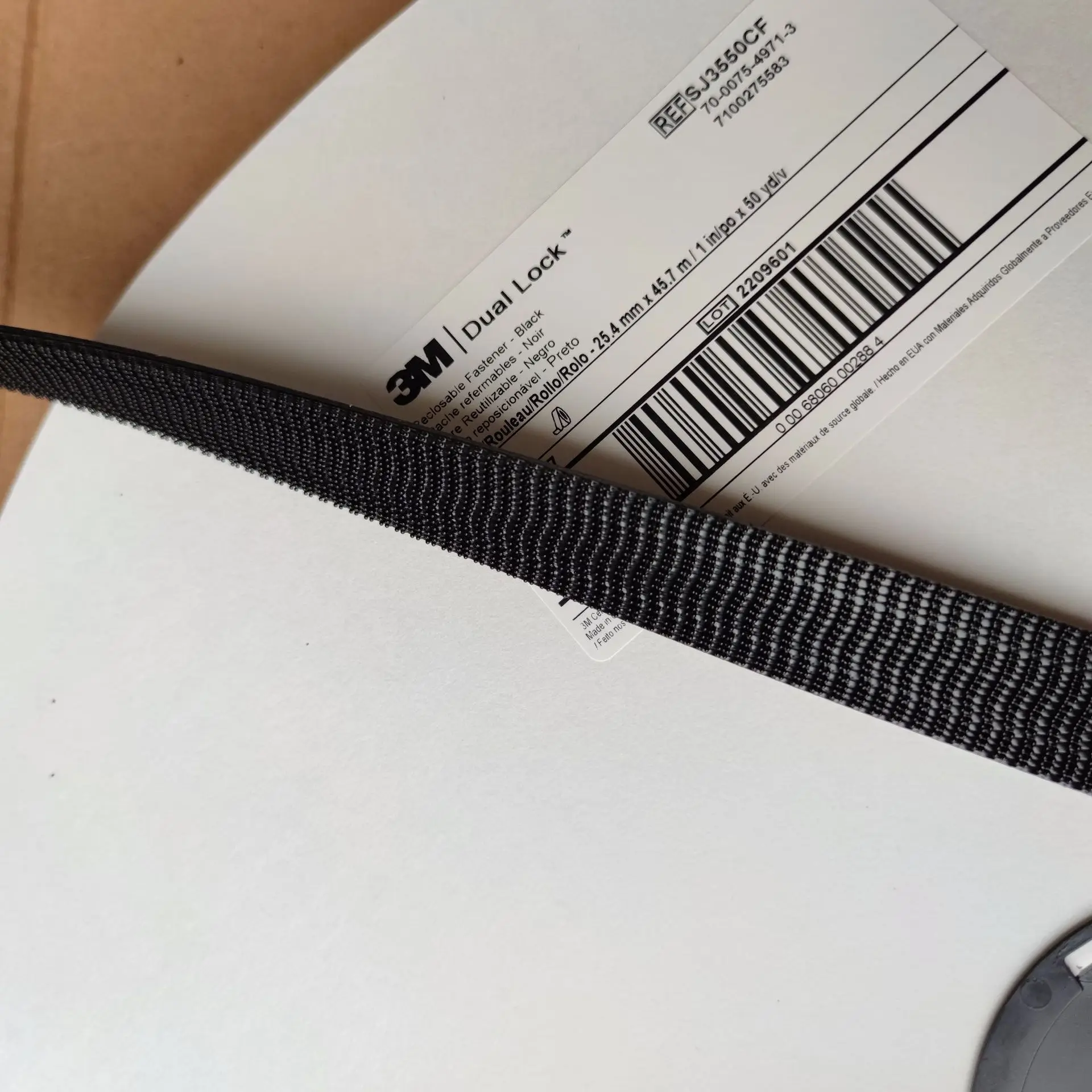 Крепеж повторно закрывающийся, 3 м, SJ3550 и 3 м, SJ3550CF, 3 м, с двойным замком, стебли акриловой клейкой ленты 250, 1 дюйм * 50 ярдов