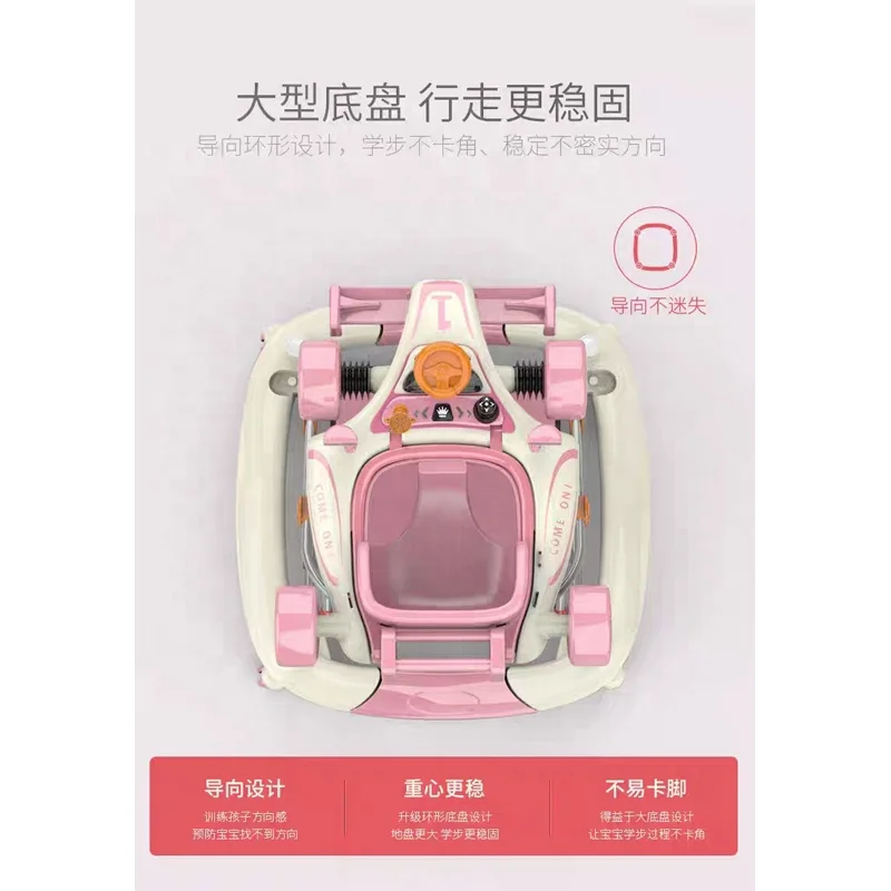 Babyland новый стиль популярный музыкальный Многофункциональный Детский багги 4 в 1 3 rockable baby walker для оптовой продажи