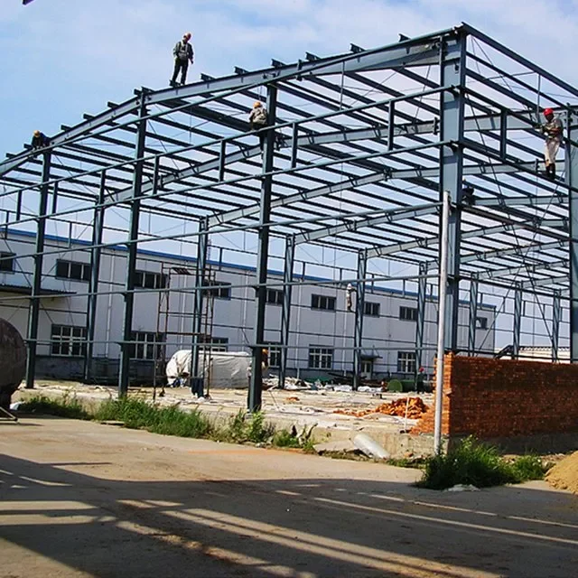 Pre Fabricated Steel Structure Framing Construction Exhibition Building Prices