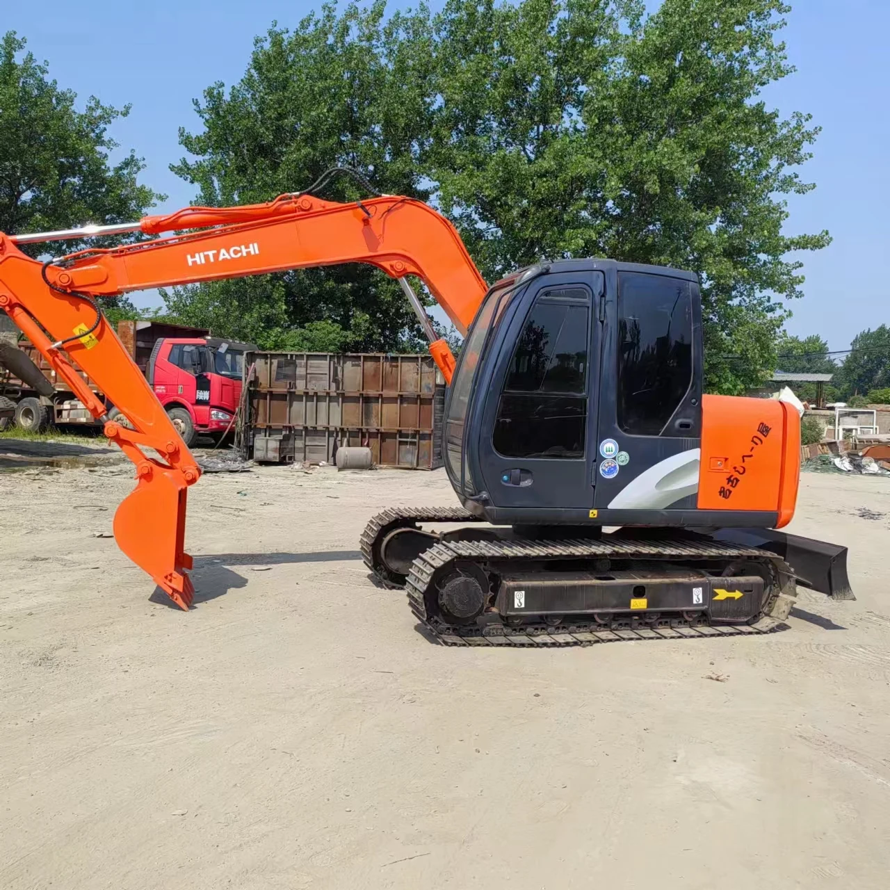 Used Caterpillar Mini Excavator Zx70 Ex70 7 5 Ton Operating Weight Japan Import 3m Engine Second Hand Small Motor Gear Gearbox