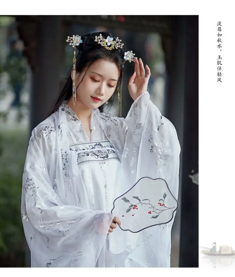 new estilo adults dinasti fairy wholesale Customized embroidered traditional hanfu