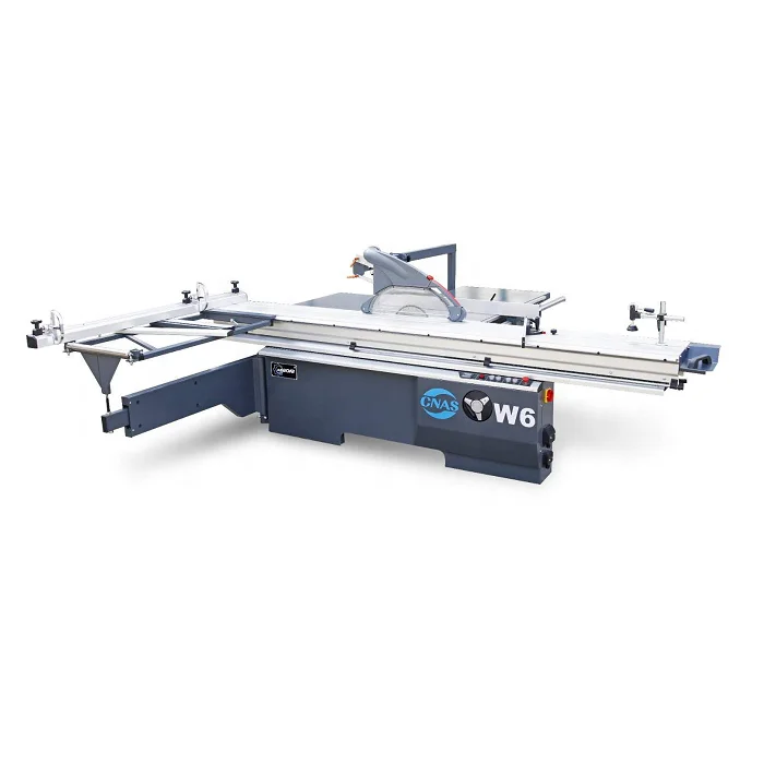 W6  Precision Auto Wood cutting Sliding Table Panel Saw Machine