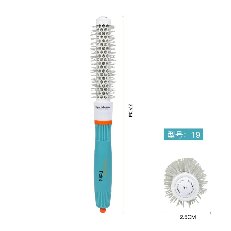 Manufacturers Professional Salon Ionic Hair Brush Ceramic Roll Brush Straightener Hair Brush Electric