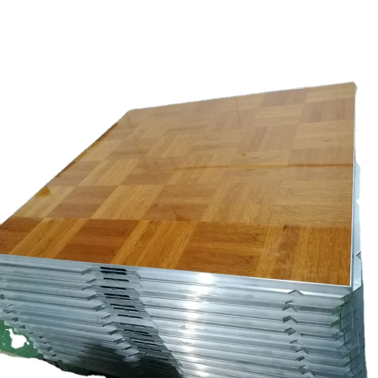 Деревянный портативный деревянный домашний танцпол на заказ для улицы