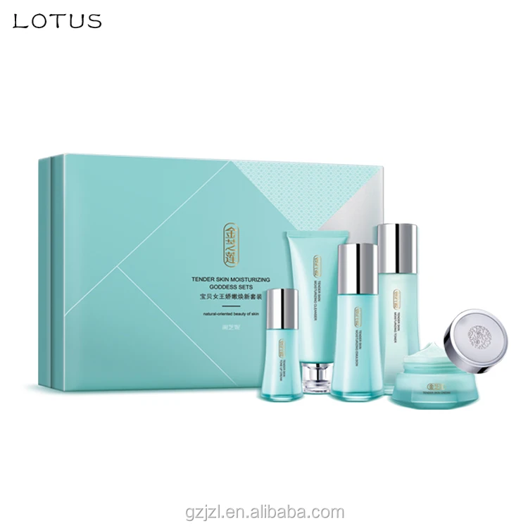 
High Quality Lotus Baby Queen Five In One Hydrating Moisturizing Skin care Care Set High Quality Skin Care Products Skin Hydrating<a href=