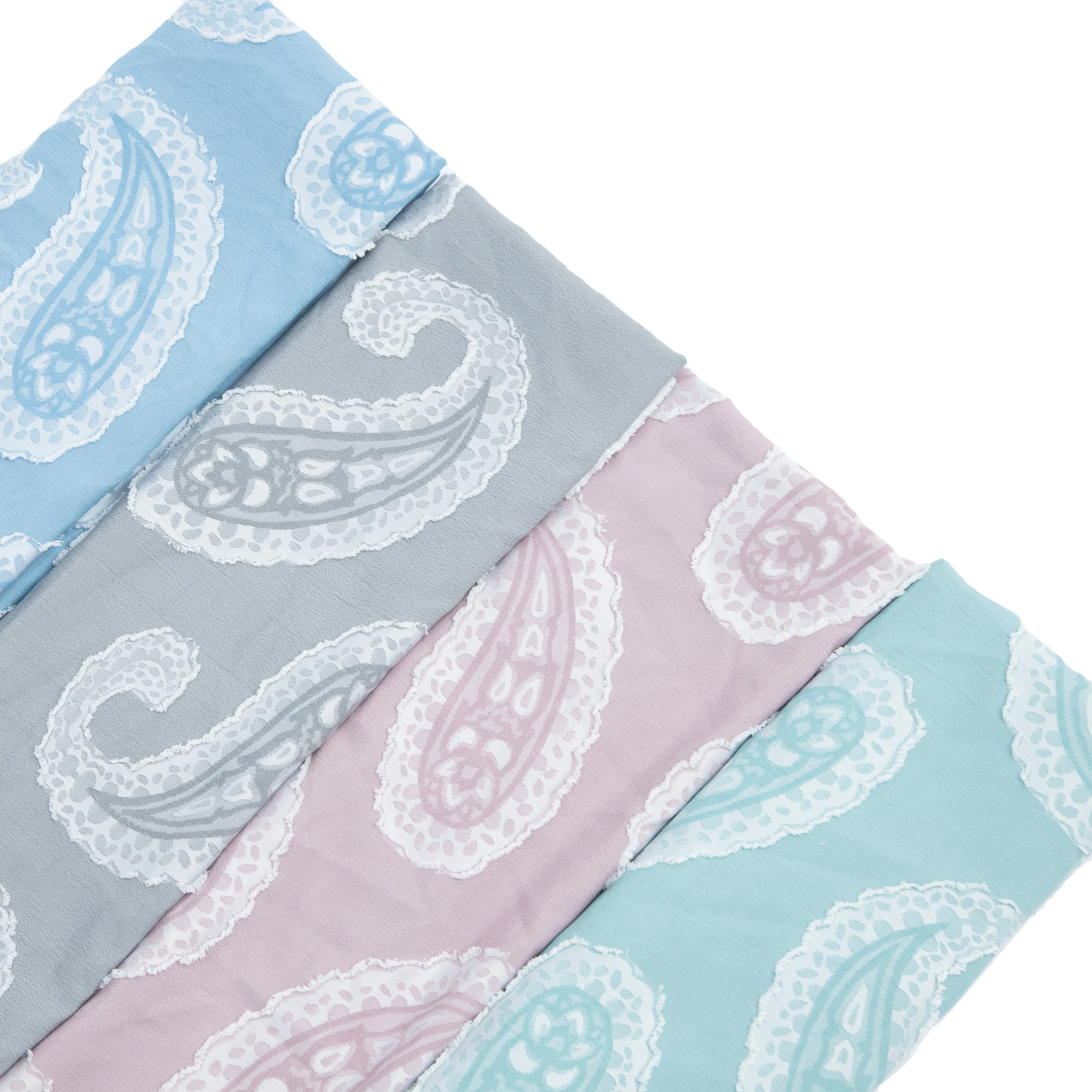 Luxury Home Deco Thick Stretch Microfiber Silk home textile Dyed Jacquard Printing Polyester Spandex Fabric