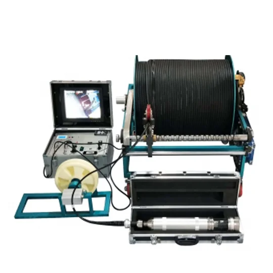 New 1000m Dual Borehole Camera Down Hole Well Camera with Auto Cable Function and Dual Camera