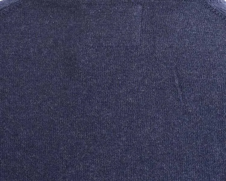 Винтажный Мужской базовый пуловер из органического хлопка с v-образным вырезом 9gg