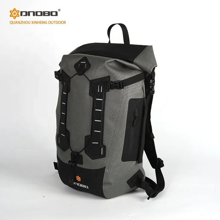 High Quality TPU Hot Pressing Hiking Travel Custom Logo Outdoor Backpack Motorcycle Drybag Waterproof Backpack Roll Top Bag New