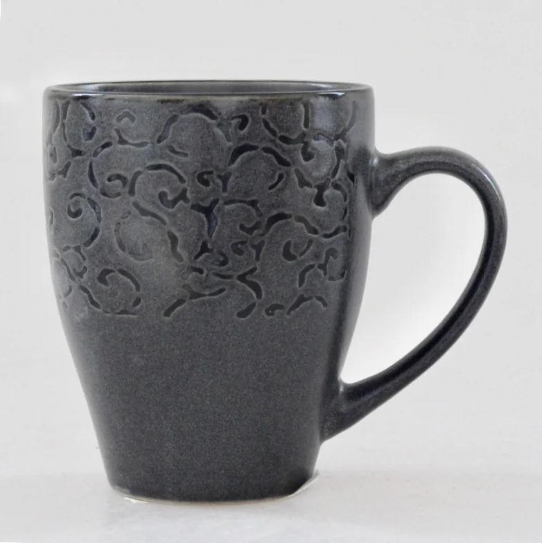 330 ml ceramic mug with beauty design cheaper price