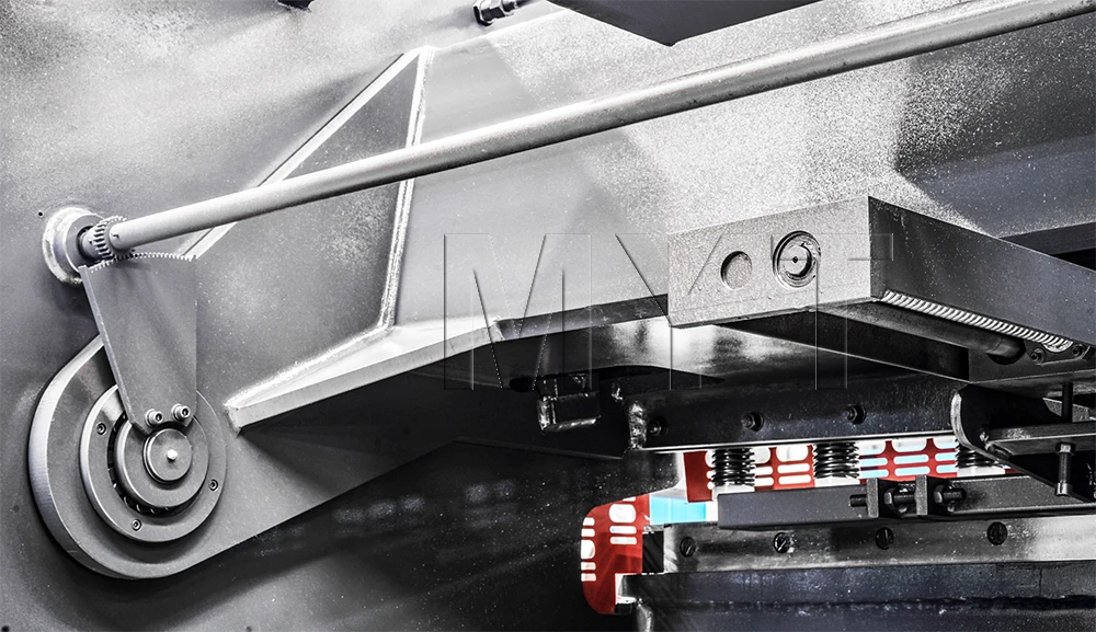 MYT 6*4000 foot operated guillotine for cutting iron plates mechanical shearing machine for sale