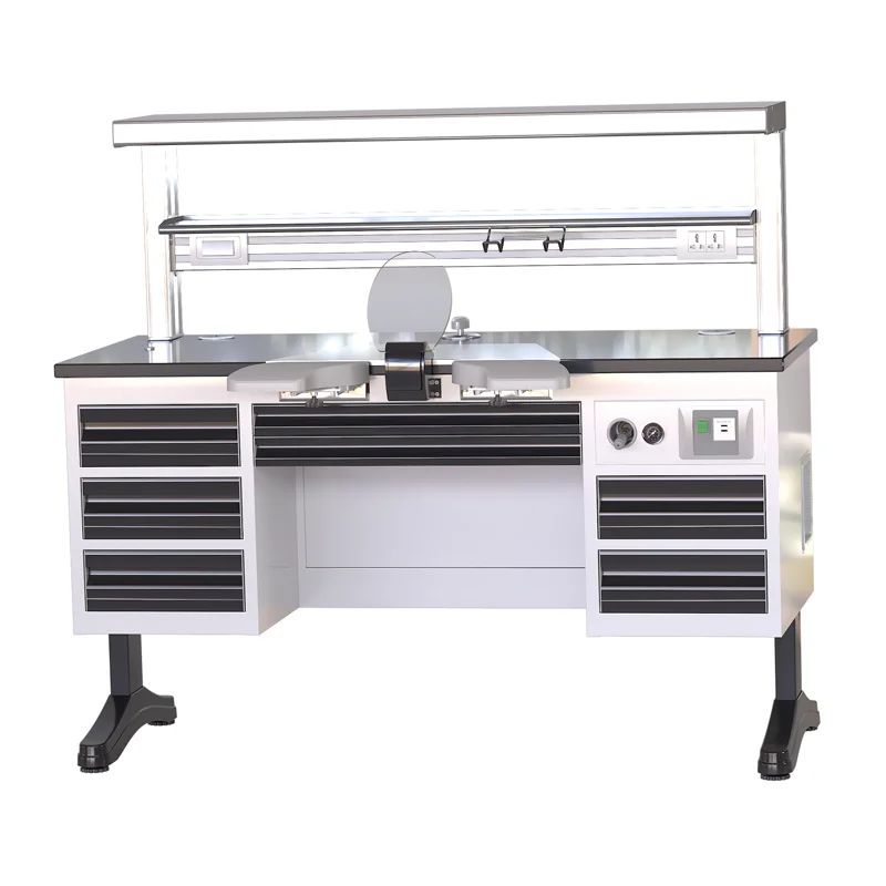 Сертификат CE модульная/E1 MFC/Офисная Стоматологическая лабораторная рабочая станция встроенный пылесборник