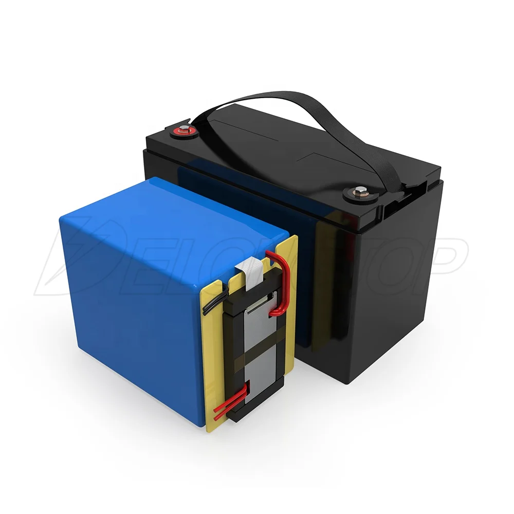  12 8 V LiFePo4 многократного цикла глубокого заряда-разряда аккумуляторные батареи 12V 100Ah литий-ионный аккумулятор с BMS для RV