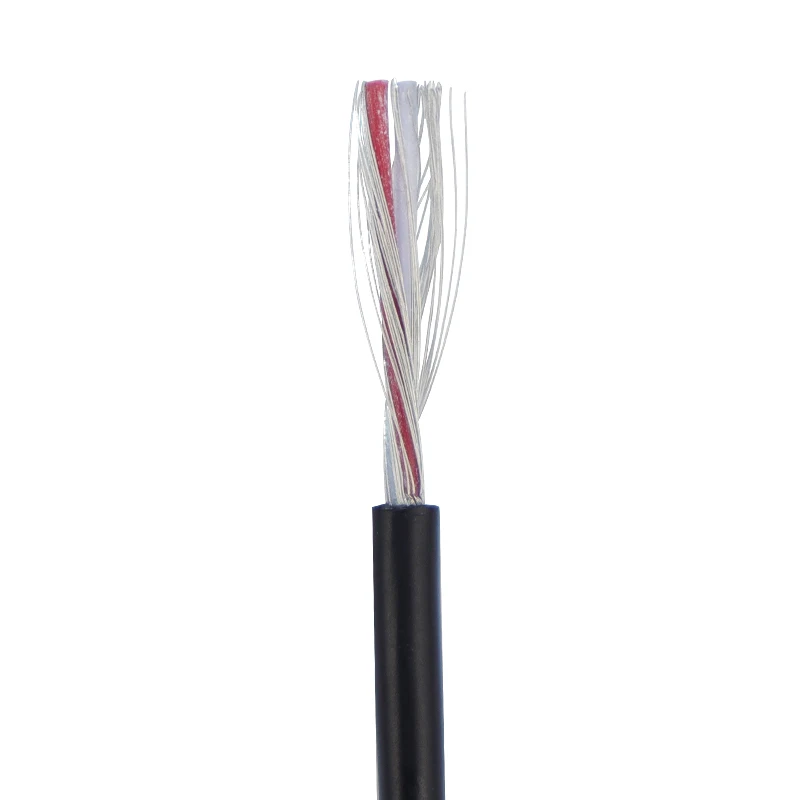 UL2547 черный 20awg 24awg 26awg 3 Core 4 жильный экранированный провод рулон ПВХ изоляцией 2547 аудио сердечник из луженой меди сигнал USB кабель для передачи