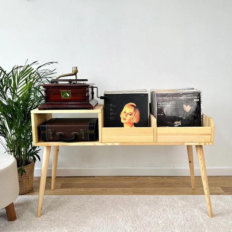 Деревянная стойка проигрывателя изготовитель мебели на заказ OEM/ODM