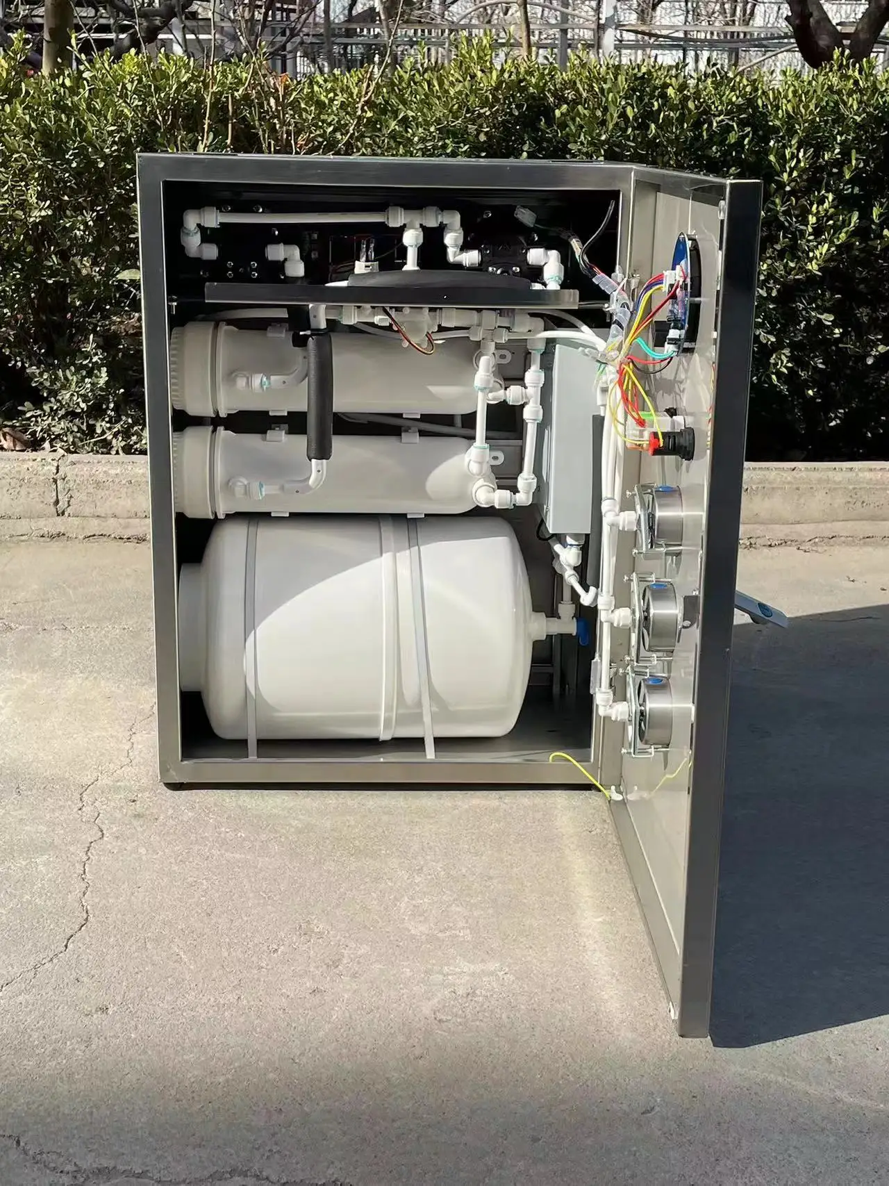 800GPD Commercial Stainless Steel Reverse Osmosis Water Purifier Reverse Osmosis Water Treatment