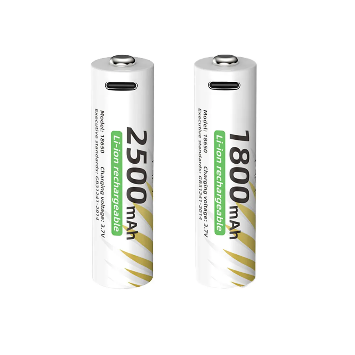 18650 3 7 вольт 2500 мАч 1800 USB литий-ионный аккумулятор В для фонарика Streamlight фары