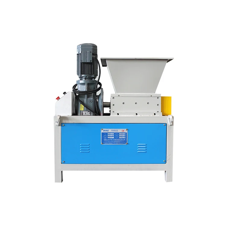 Competitive price OEM plastic card animal bone waste tyre small scrap metal two shaft shredder machine for sale