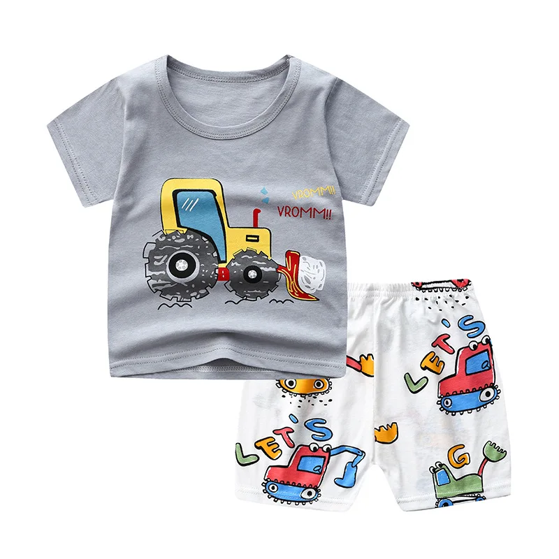
boys shorts and t shirt set kids clothes in bulk t-shirt boys kids sets 