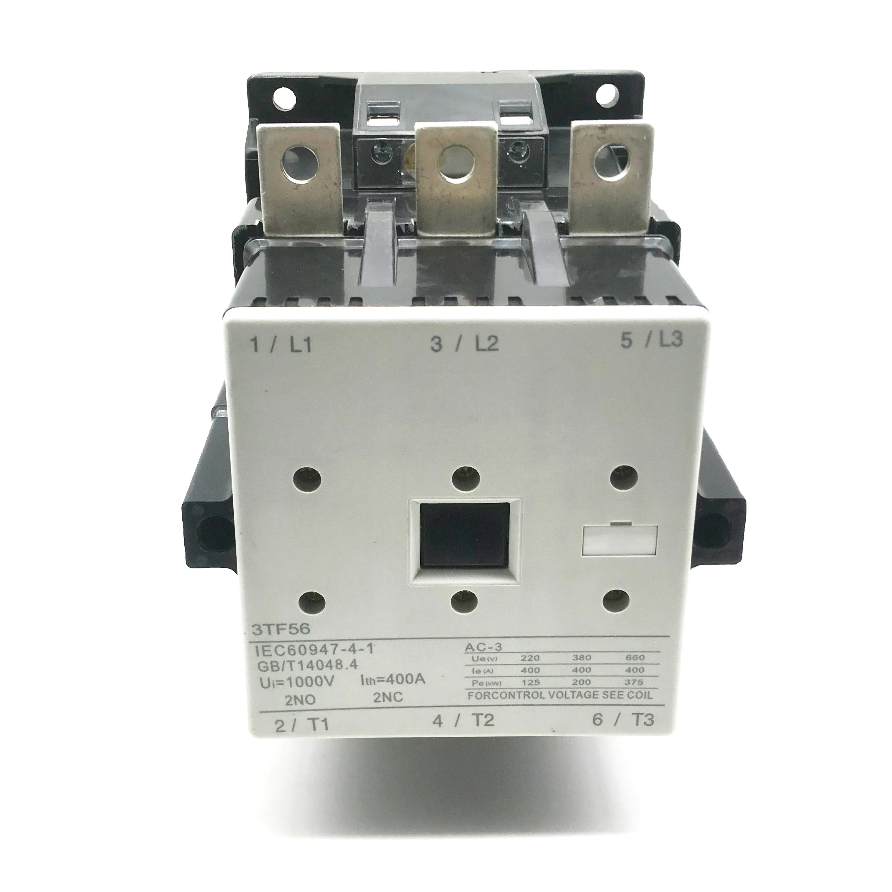 AC contactor Siemens series 3TF56/22E 110V50/60HZ 2NO+2NC 400A 375KW best quality