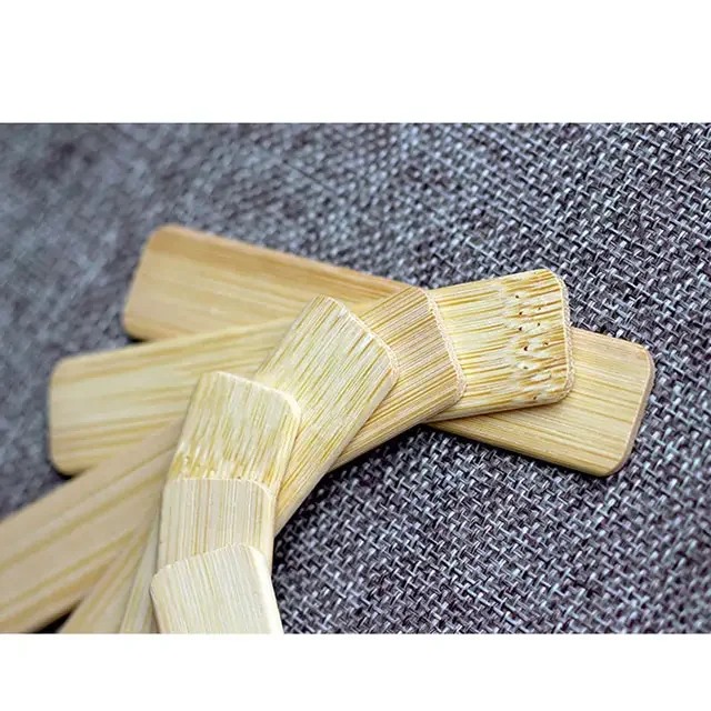 High Quality Bamboo ice-cream sticks 93&114 mm round&square edges in bulk Customized logo ice -cream stick