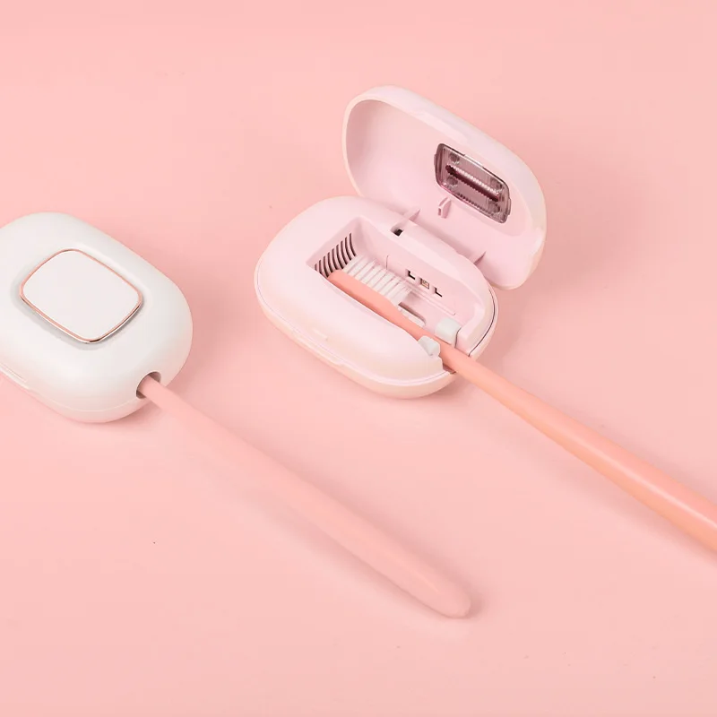 Christmas Gifts 2022 new design portable mini UV toothbrush sterilizer and dryer toothbrush sterilizer case with fan