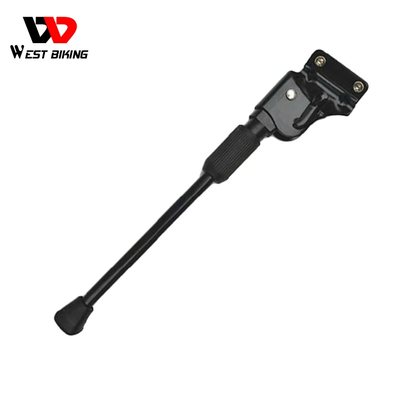 WEST BIKING Bicycle Kickstand Cycling Bike Side Stand Stop Tool Bike Side Stick Mountain Road Adjustable Bicycle Rear Kick Stand