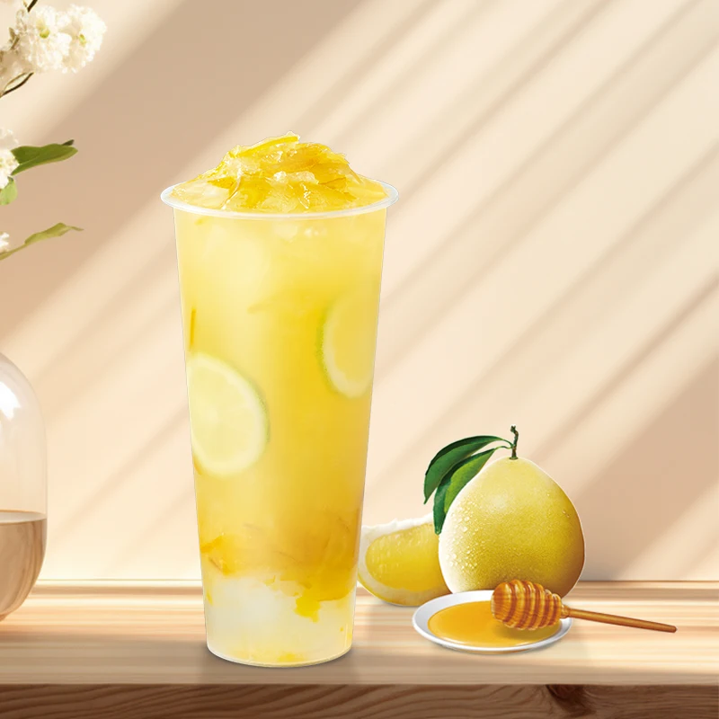 Bulk sale Czseattle Korean-style honey pomelo fruit jam drink & beverage concentrated fruit jam pulp for milk tea ingredients