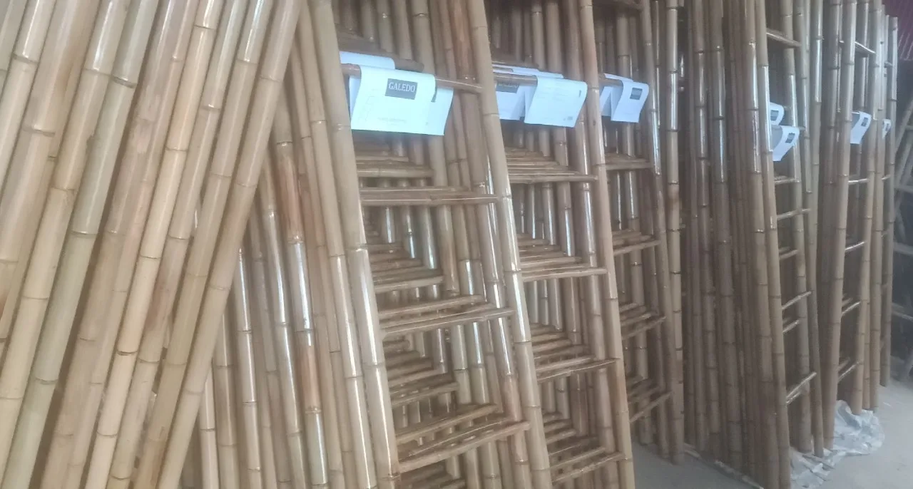 Бамбуковая лестница сделано во Вьетнаме