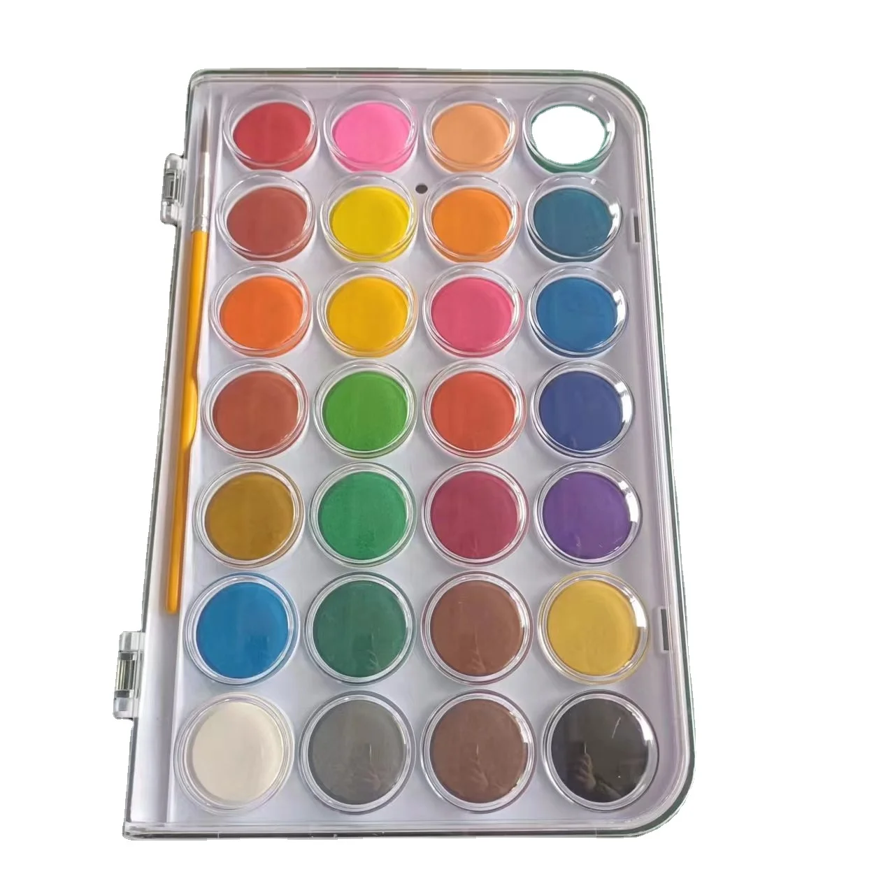 Art Supplies Painting Paint Creative 28Colors Solid Cake Watercolor Paint Set For Kids Painting