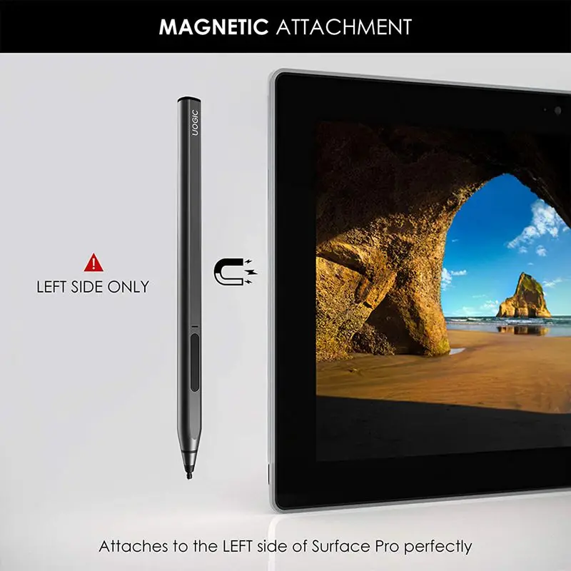 Wholesale 4096 Level  Tilt Function Palm Rejection Magnetic MPP2.0 Capacitance Pen for Microsoft Surface Tablet