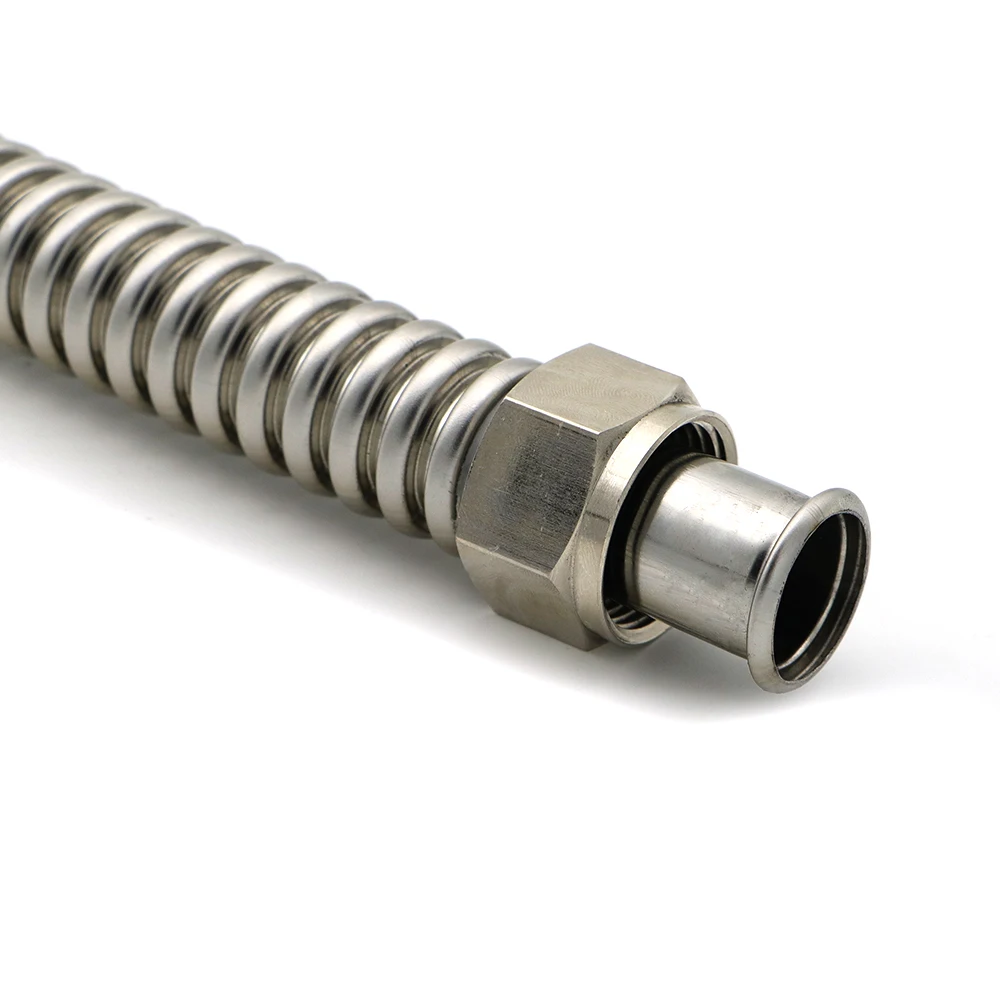 304 stainless steel hose l corrugated pipe  metal  tube 1 inch water explosion-proof tube