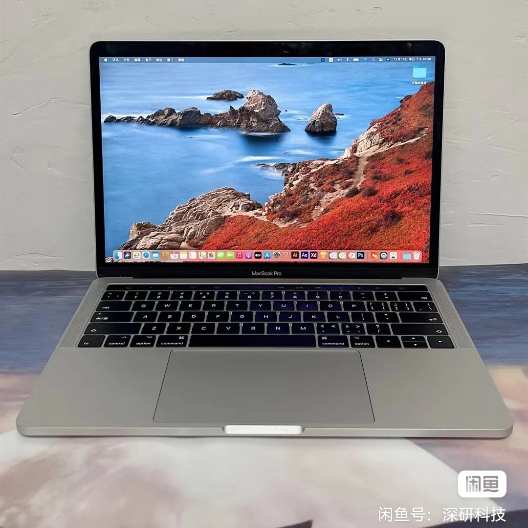 Used Original Laptop for Apple macbook retina 13.3 inches A1706 3.1ghz 16gb 512GB SSD i7 2017 year laptop