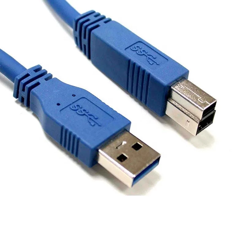  Usb 2 0 A папа к B Кабель для принтера Od: 4 5 мм 28awg + 24awg