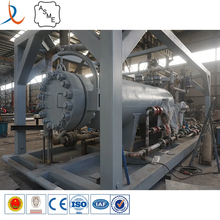 Gas and liquid separator / oilfield scrubber / flash trap