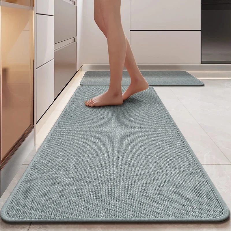 linen kitchen mat anti fatigue mats for kitchen floor