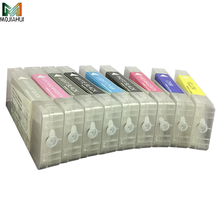 T8041-T8049 Empty Refillable Cartridge with Chip for Epson Surecolor SC P6000 P7000 P8000 P9000 Printer