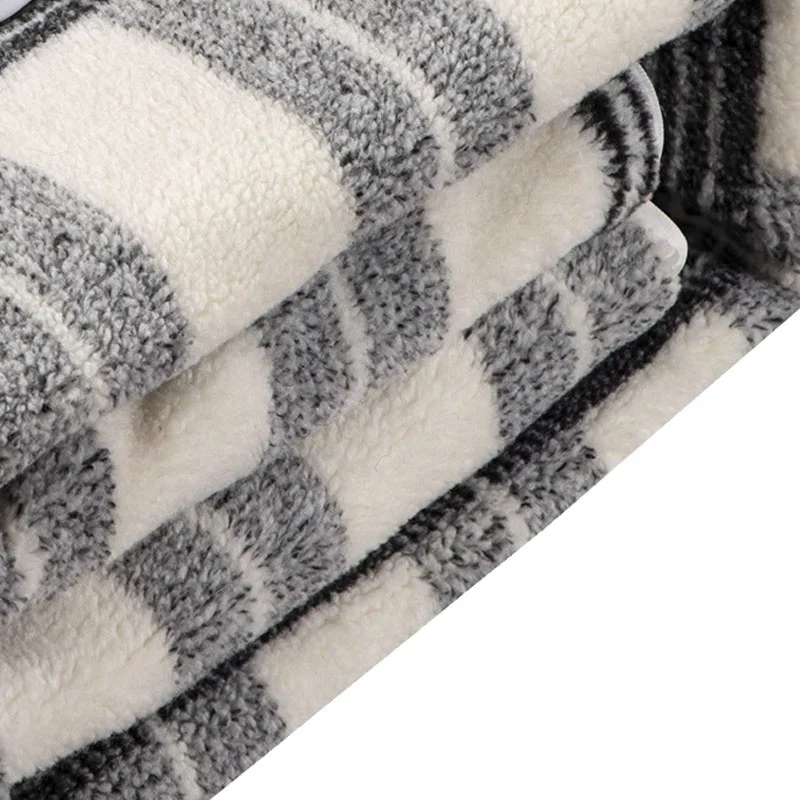 220v 240v Machine Washable Soft Comfort Fast Heating Electric Blanket Single/Double Size