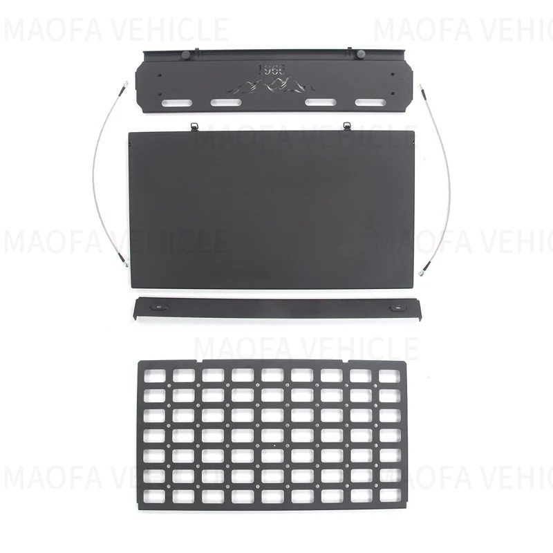 Car Desk Passenger Seat with Retractable Pallet Board Car Tailgate Foldable Table For Ford Bronco 2021 2022 2023