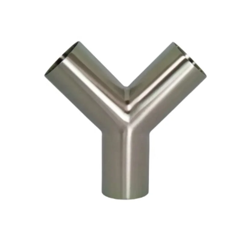 factory made food grade butt weld WYES SS304 316L 28WB TRUE WYES WELD ENDS Sanitary stainless steel true Y