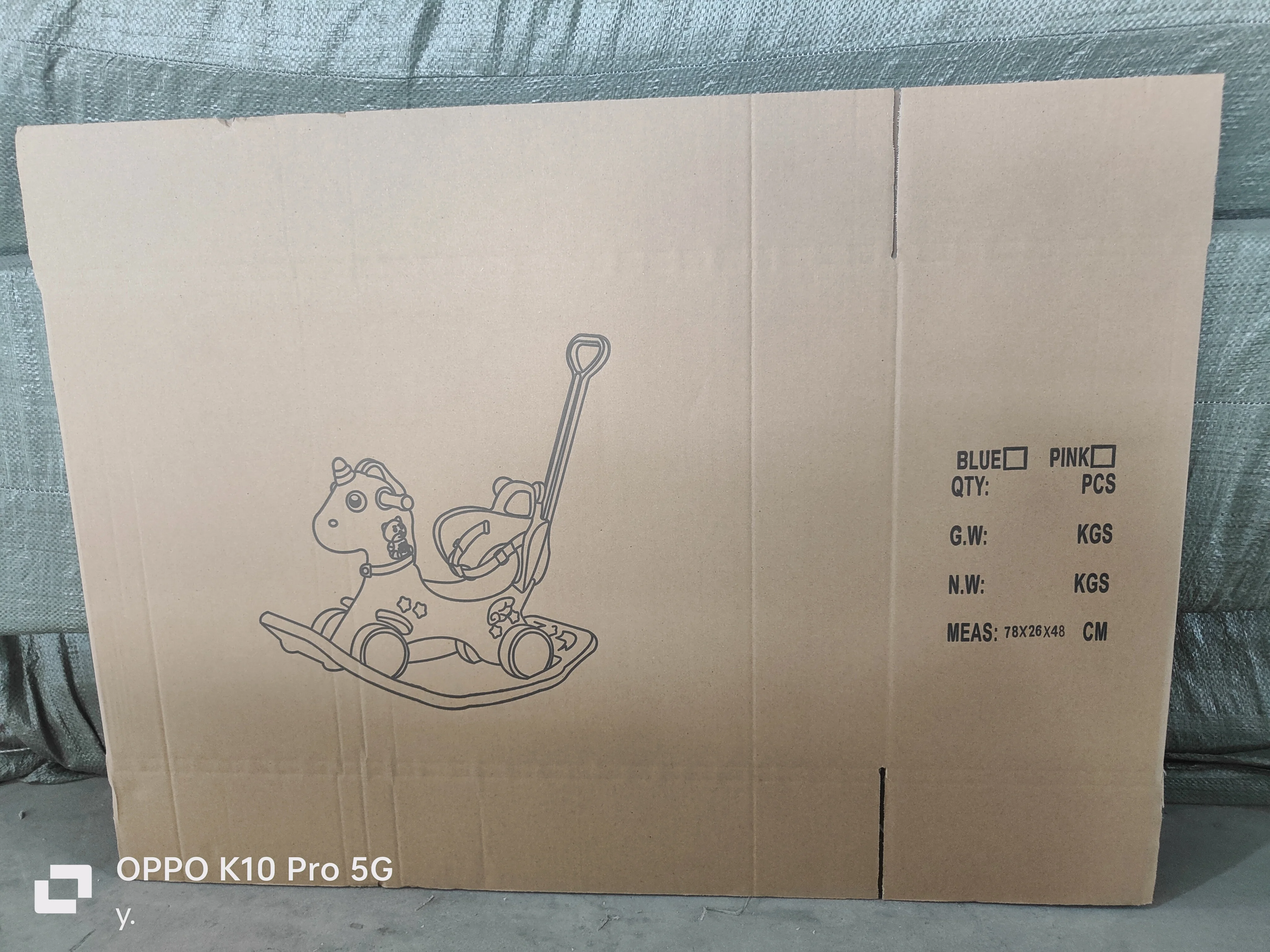 Cheap Children China Manufacturer Animal Baby Plastic Game Horse Toy Rocking