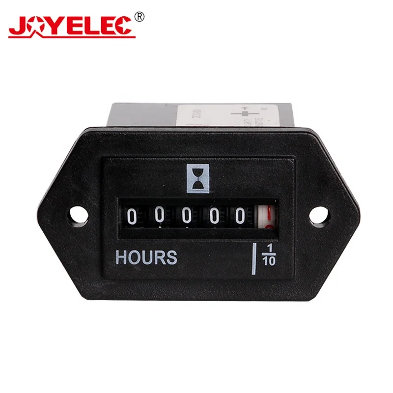 Hot Sell 6 Digits AC110-250V AC/DC10-80V Hour Meter Complete Sealed Quartz Timer Counter SYS-1 Best Quality