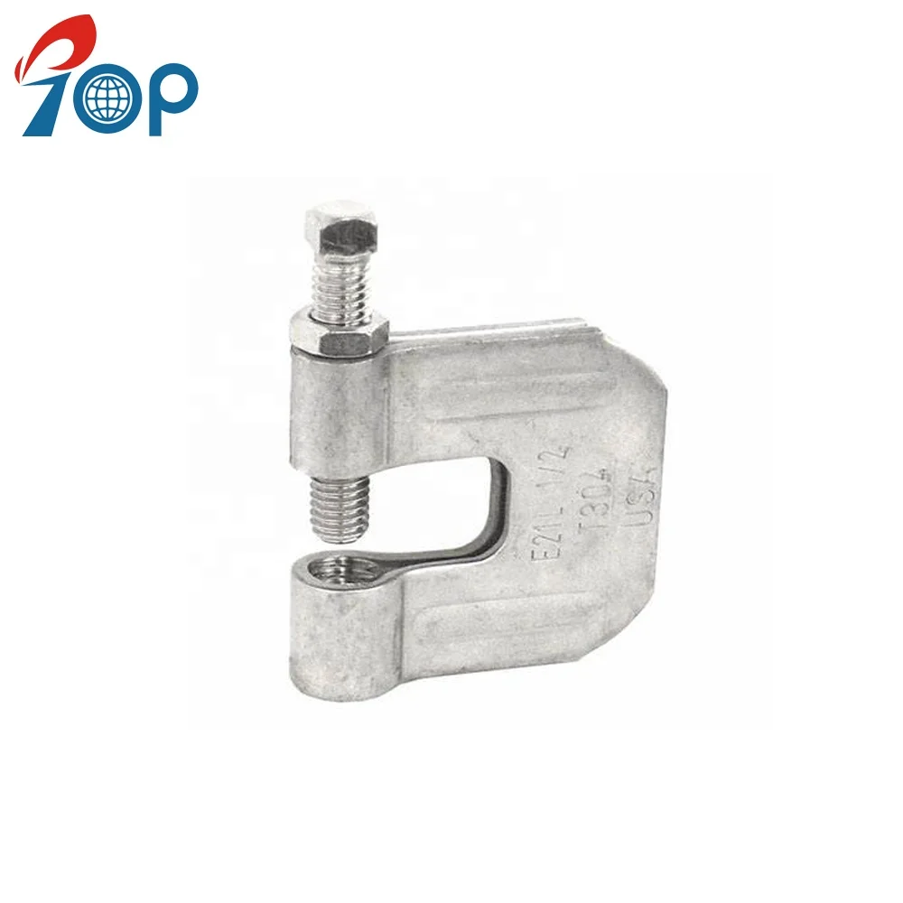 Heavy Duty Cast Iron with Zinc Plated Beam Clamp