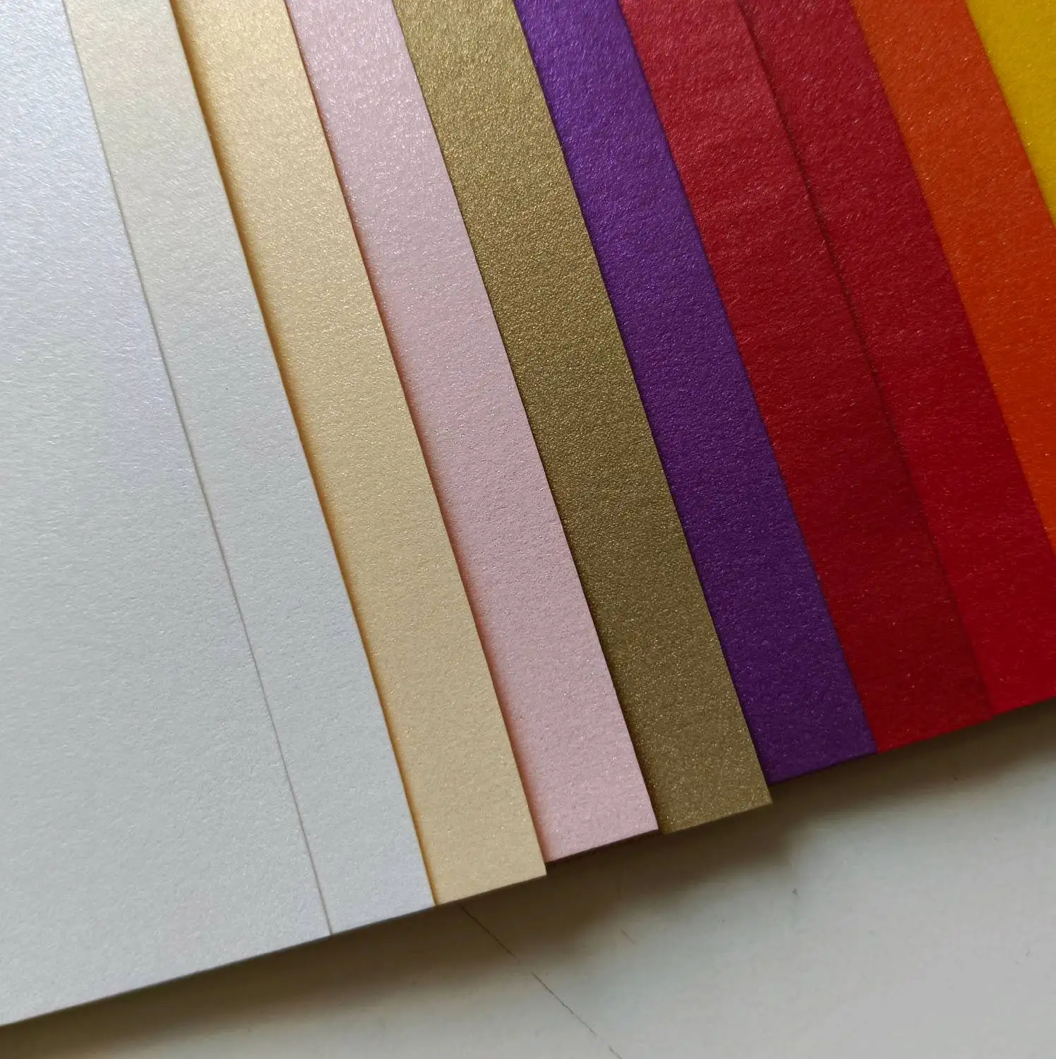 new arrival 120gsm one side color coated specialty fancy pearl paper for cover binding