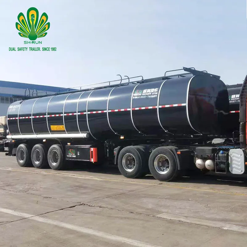 Special tank semi-trailer for asphalt oil transportation best-selling new products in Central