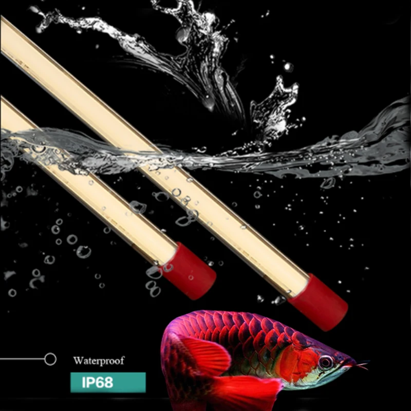 Zaohetian 142CM 54W Golden Arowana 6700K  Tanning Lamp Red Arowana 13000K  Tanning Lights Tanning Light for aquarium