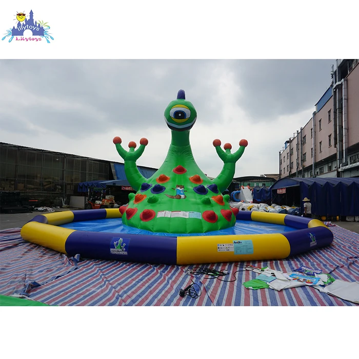 Венеция водный монстр надувной бассейн из ПВХ герметичный для аквапарка