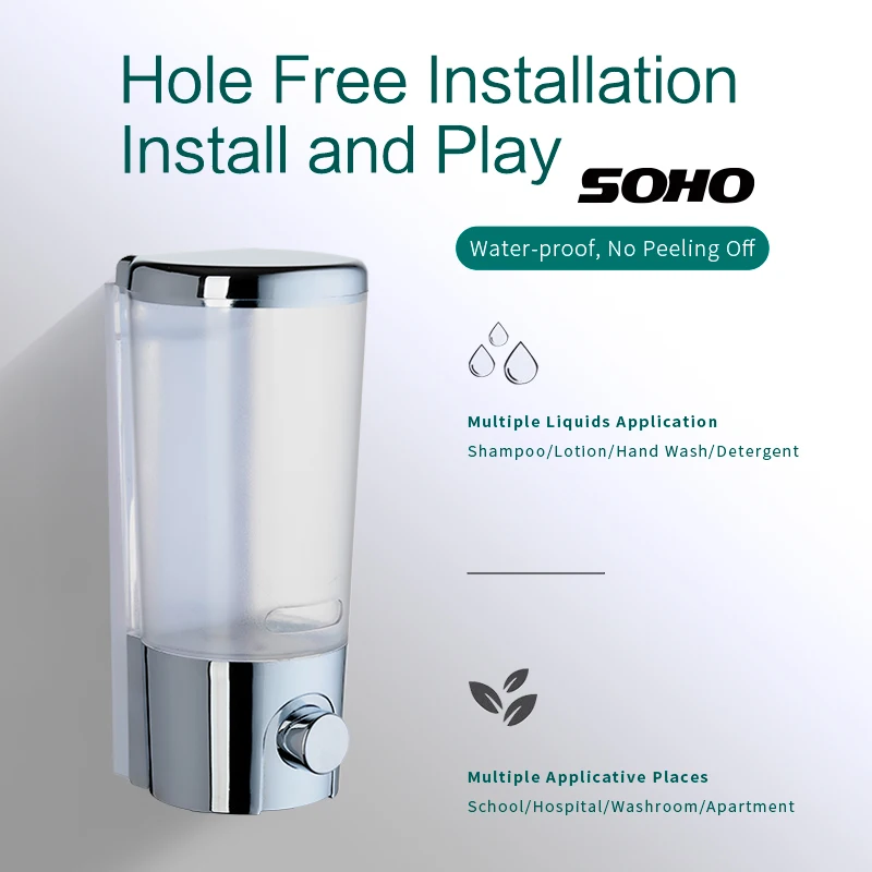 
Plastic Manual Hand Foaming or Liquid Soap Dispenser/Hand sanitizer dispenser 