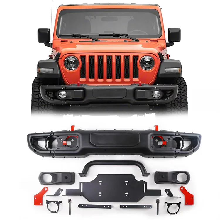 Автомобильный внедорожник Spedking JL 2018 4x4, автомобильные аксессуары, стальной передний бампер на 10-ю годовщину для Jeep Wrangler